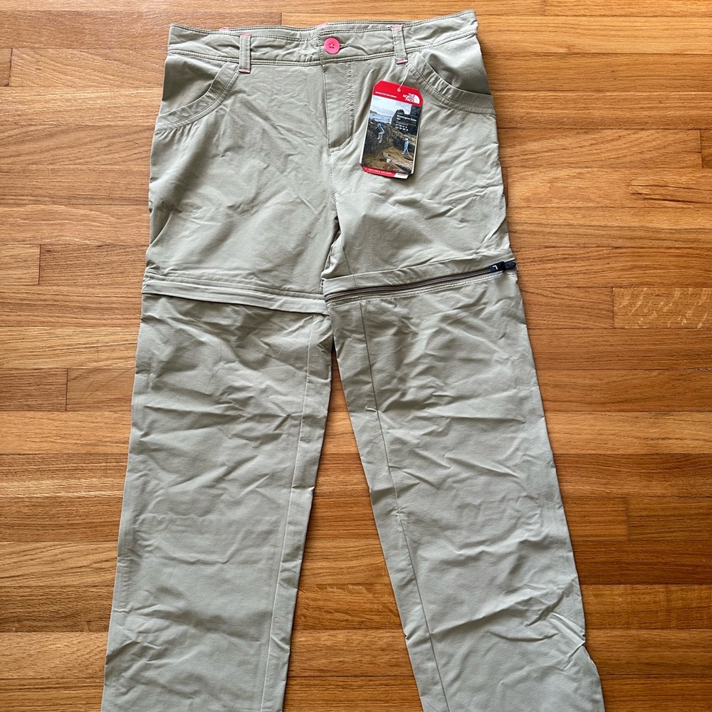 North Face girl‘s convertible pants